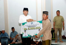 Bupati Ajak Warga   Bersinergi Bangun Kaur, Pemkab Kaur Gelar Safari Ramadan