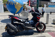 Touring Ratusan Kilo Meter, Nyaman Pakai Aprilia SR GT 