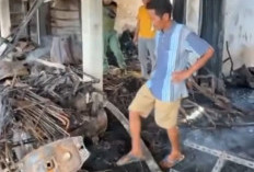 Sijago Merah Ngamuk di Pasar Kemis BU, 3 Ruko Hangus, Kerugian Capai Rp3,7 M, 7 Jam Petugas Padamkan Api
