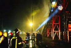 Conveyor Pelabuhan Pulau Baai Bengkulu Terbakar, Diduga Disebabkan Hal Ini