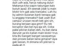 Efek  Blokir  Rekening Nganggur, Akun  PPATK  Banjir  Komentar Pedas  Netizen 