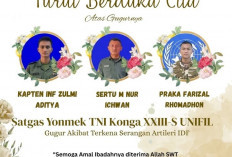  3 Nama  Prajurit yang Gugur di Lebanon, Prabowo Berduka, Hingga DPR Desak Penarikan pasukan 