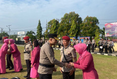 Polres Seluma Gelar   Sertijab 3 Perwira Pertama