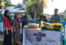 Gerakan Pangan Murah, TNI Sinergi Bantu Warga, Koramil dan Kodim Bengkulu Gelar GPM di Kantor PKK Kecamatan 