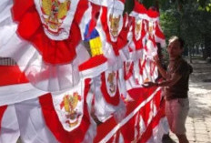 Rayakan HUT RI ke-79,  Mulai 1 Agustus  Masyarakat Diminta Pasang Bendera Merah Putih 