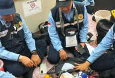 Fase Pemulangan Jemaah, Petugas Haji  Kerja Ekstra  Bongkar dan  Sortir Koper, Ini Tujuannya 