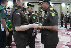 Kajati Bengkulu Resmi Dilantik, Jajaran Kejaksaan Diminta Tinggalkan Cara Kerja Lama yang Tak Efektif