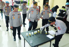 Pamen dan PJU Polda Bengkulu Dites Urine Positif Narkoba Terancam PTDH