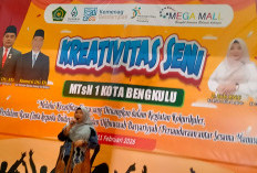 Kreativitas dan Kewirausahaan Siswa MTsN 1 Kota Bengkulu  Mengguncang Mall dalam Gelaran Pentas Seni