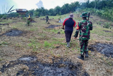 Satgas TMMD Buka Lahan   Tidur di Bandu Agung, Wujudkan Kemandirian Pangan