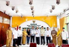CCM Grup Melalui PT CDE Salurkan Bantuan Gempa NTT ke Baznas Provinsi Bengkulu