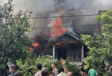  BREAKING NEWS:Dilalap Si Jago Merah, 3 Unit Rumah Warga Desa Datar Ruyung  Hangus
