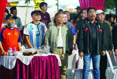 Nobar Final Piala Dunia Hidupkan Ekonomi, Ratusan Ribu Warga Padati Simpang 5 Pusat Kota Bengkulu