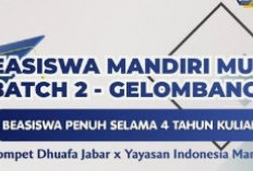 Kabar Baik! Beasiswa S1 Mandiri Muda Buka Peluang Kuliah Gratis bagi Pelajar Prasejahtera, Ini Benefitnya 