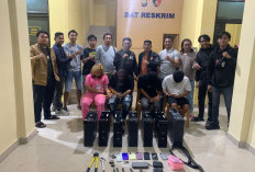 Sempat Kejar-kejaran, 4 Spesialis Pencuri Aki Tower Dibekuk