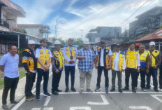 Serah Terima Jalan Inpres, Akses   Batang Bangau–Veteran Resmi Difungsikan