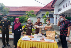 10,91 Gram Sabu dari 4 Terpidana Dimusnahkan