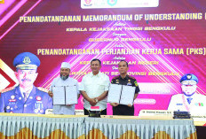 Sanksi Kerja Sosial bagi Pelaku Pidana Diterapkan, Kejati dan Pemprov Bengkulu Teken MoU