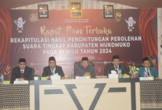 KPU Mukomuko Laksanakan Rapat Pleno Rekapitulasi Suara Pilkada 2024, Menantikan Hasil Akhir Pemilihan