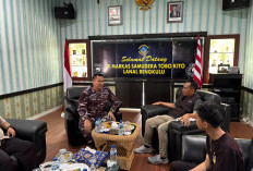 Kopi Bersama Perkuat Silaturahmi, Danlanal Bengkulu Ajak Insan Pers Perkuat Pelayanan Informasi Pengamanan