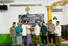Pemerintah Desa Karang Anyar II Gelar Safari Ramadan, Serahkan Bantuan untuk Masjid Jamiul Hijrah