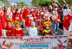  Ribuan Pelajar di Lebong Ikuti Karnaval