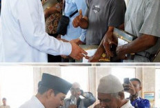 Duda di kota Bengkulu Dibantu Sembako