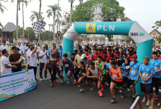 PLN Segera Operasikan GI   Mukomuko dan Arga Makmur, Peringati HLN Gelar Fun Run dan Jalan Sehat