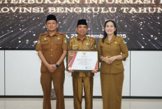 Keterbukaan Informasi Publik, PPID Benteng Kembali Raih Predikat Informatif dari KIP Bengkulu