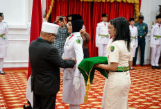 28 Anggota Paskibraka Provinsi Bengkulu 2026 Dikukuhkan, Gubernur Berharap Bisa jadi Teladan bagi Lingkungan