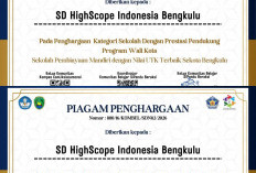 SD HighScope Indonesia Bengkulu Raih Penghargaan pada Diseminasi Program Kepengawasan 2026