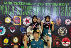 Keren, Kejuaraan Piala Kemenpora RI 2025, Atlet Taekwondo Mukomuko Borong 10 Medali, Ini Atletnya