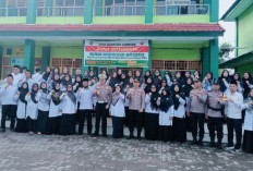 Dirlantas Polda Bengkulu Imbau Siswa MTSN 1, Taati Aturan dan Jauhi Narkoba