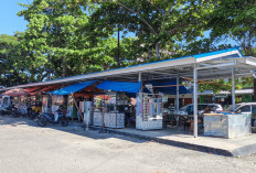 Awning Pasar Ampera Rampung, Pedagang   dan Warga Harap Revitalisasi Dilanjutkan