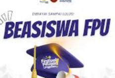 Biaya Pendidikan Full Gratis, Dapat Uang Saku Dan Laptop, Ini Syarat Mendaftar  Beasiswa FPU 