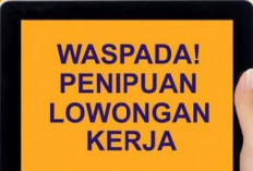 Waspada  Penipuan Berkedok Lowongan Kerja,  Kemnaker Bocorkan Ciri-cirinya 