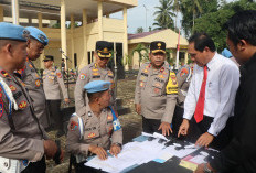 Cegah Pelanggaran, Senpi Polisi Diperiksa, Ini Pernyataan Wakapolda Bengkulu