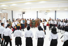 Buka Diklat Calon Paskibraka, Wali Kota  Bengkulu Pesan Jaga Kesehatan dan kondisi Fisik