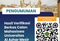 Kemenag Umumkan Hasil Verifikasi Berkas Calon Mahasiswa Al-Azhar 2025, Ini Tahapannya 