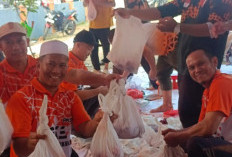 PKS Kota Bengkulu Salurkan 700 Paket Daging Kurban, Perkuat Semangat Berbagi di Iduladha