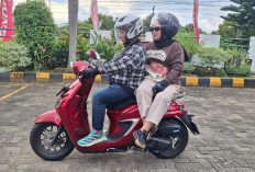 Ini Tips Aman Bonceng Menyamping Ala Astra Honda Motor
