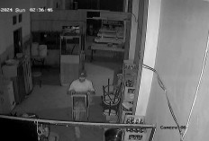 Pencuri Kotak Amal Terekam CCTV, Lokasinya Di Rumah Makan Ini 