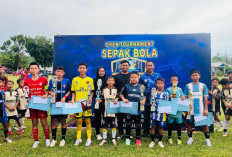 Open Turnament Sepak Bola TSF Sukses, SSB Usia 10 - 13 Pukau Penonton, Ini Daftar Pemenangnya