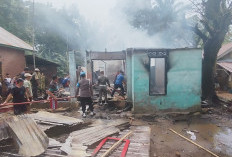 Kebakaran Hanguskan Rumah Warga Taba Baru, Kerugian Capai Rp750 Juta