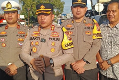 Salat Idul Fitri Muhammadiyah di Arga Makmur, Kapolres Bengkulu Utara Turun Langsung Lakukan Pengamanan