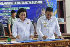 Pemkab dan Kejari Lebong Teken MoU, Terkait Persoalan Ini