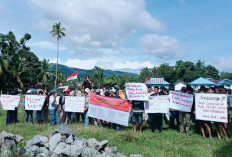 Ratusan Warga Gelar Aksi Damai, Pertanyakan Persoalan Lahan Pembangunan KDMP Desa Garut