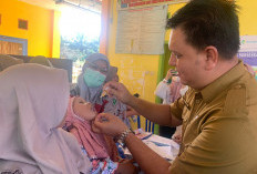 Serentak, 1212 Balita Babatan Imunisasi Polio 