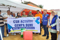  Astra Motor Bengkulu Salurkan Bantuan Tanggap Darurat, untuk Korban Gempa Bumi di Kota Bengkulu 