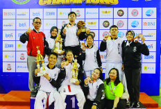 Tim Gojukai Bengkulu Raih Prestasi Gemilang di Kejurnas Karate 2024 di Makassar